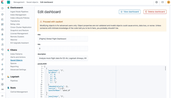 inspect saved object management inspect saved object management